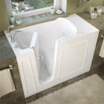 walk in tub with wide seat image