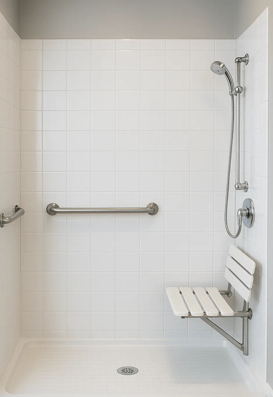 Barrier-Free Roll-In Showers Installed in as Little as a Day