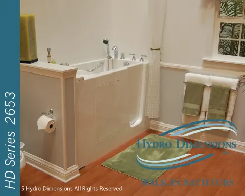 Bathtub with Door for Seniors