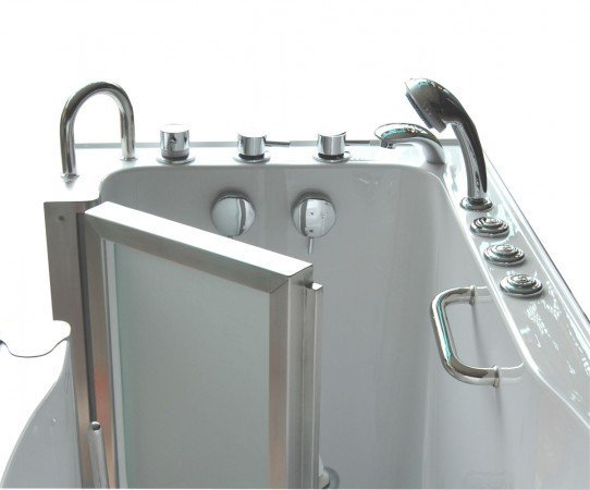Ellas Bubbles Deluxe Walk In Tub | 3055 - 30" x 55" - Image 6