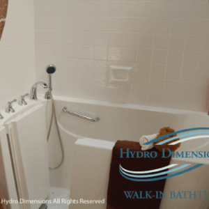 large walk in tub step in bath