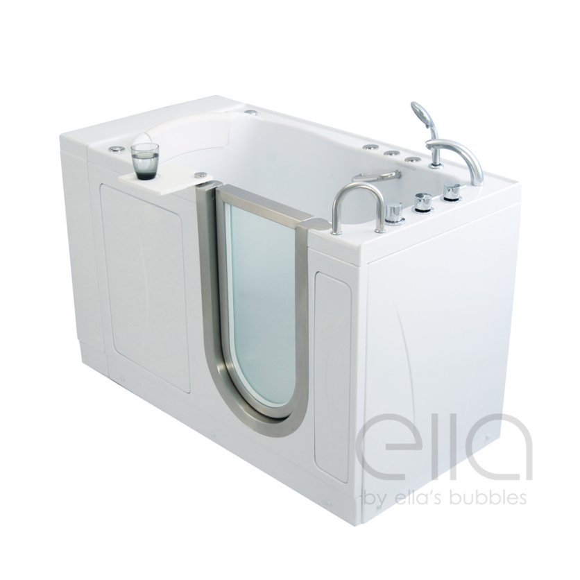 Ella's Bubbles Elite 30x52 Acrylic Walk-In Bathtub