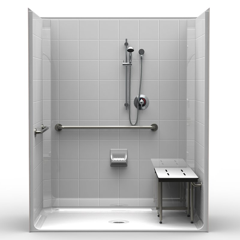 Handicap Accessible Shower