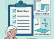bathroom safety tips tool for seniors and disabled.