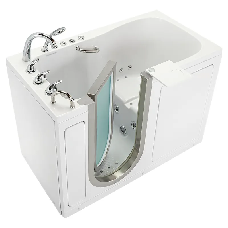 Ella's Bubbles Deluxe walk in tub, 30 x 55, air and hydro massage